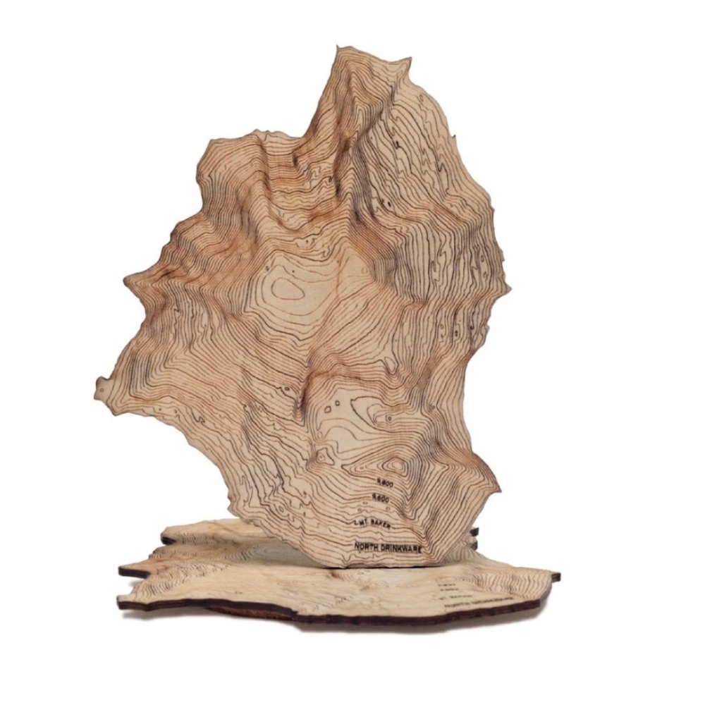 Northern Drinkware Mt Baker Coasters